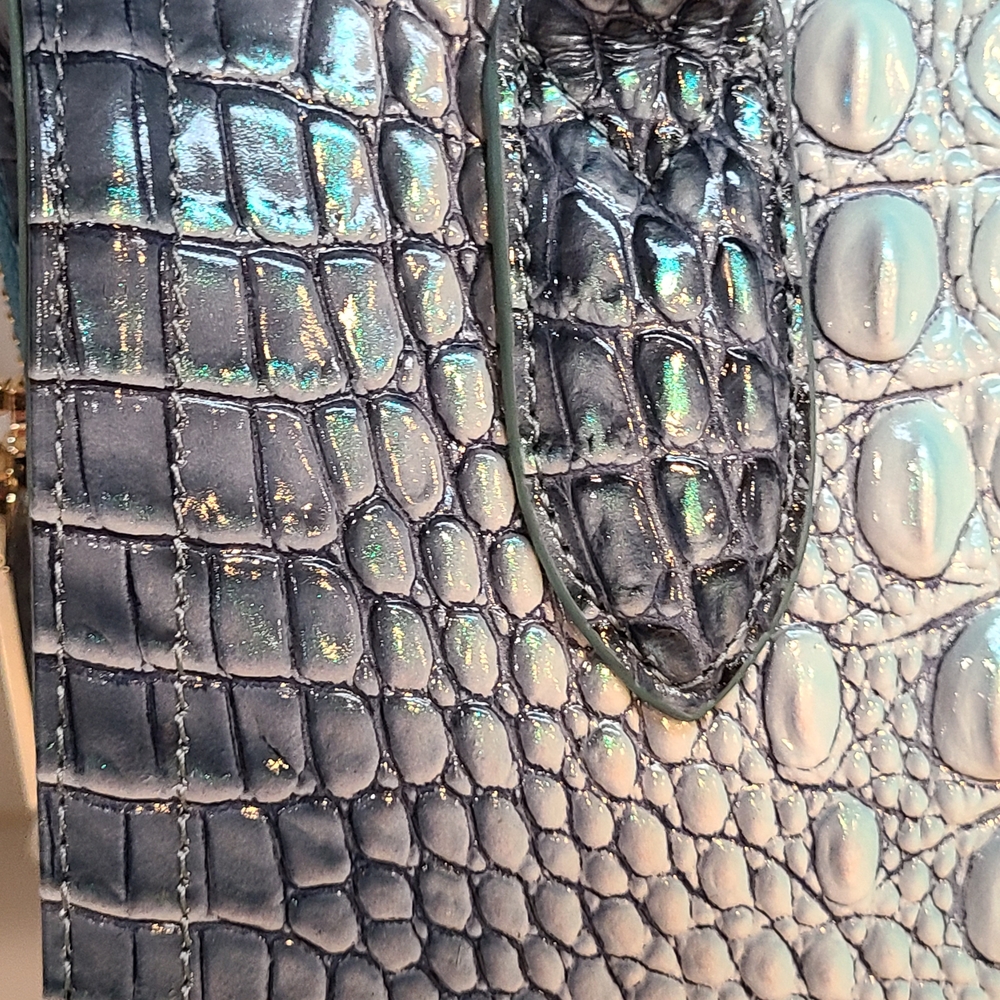 NWT Brahmin Small Caroline Spearmint Ombre Melbourne - Picture 4 of 14
